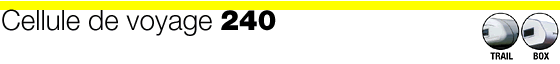 Cellule de voyage 240