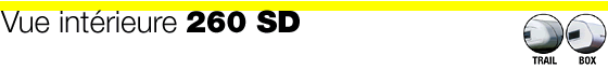Vue in&eacute;rieure 260 SD