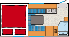 Grundriss TRAIL/BOX 260 RS